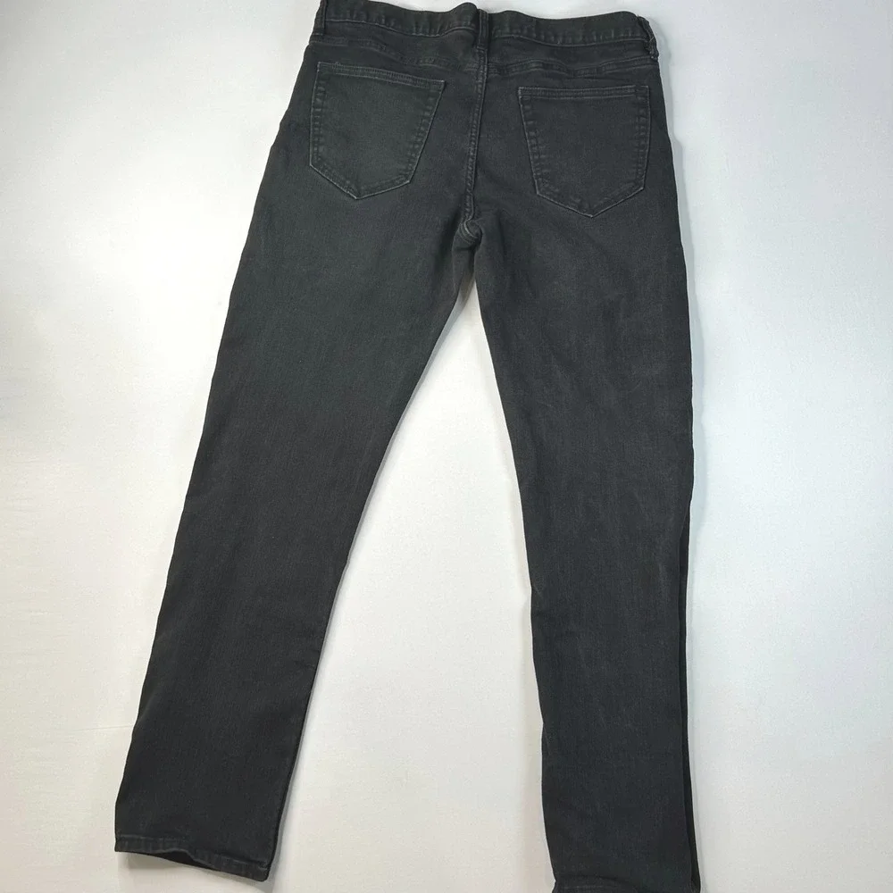 Banana Republic Slim Fit Jeans Mens 33x32 Faded Black Denim Pants